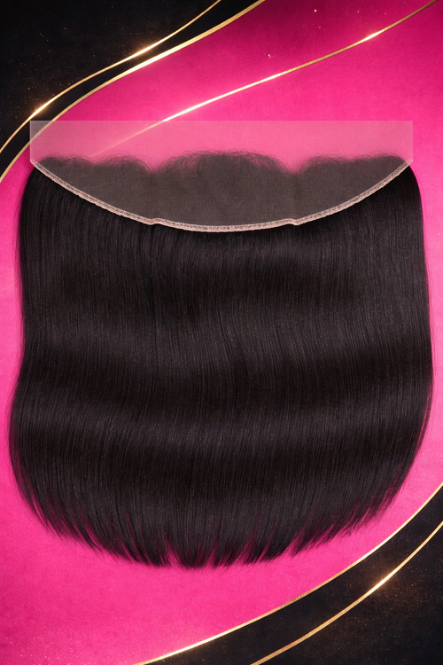 Silky Straight HD Lace Frontal Virgin Human Hair