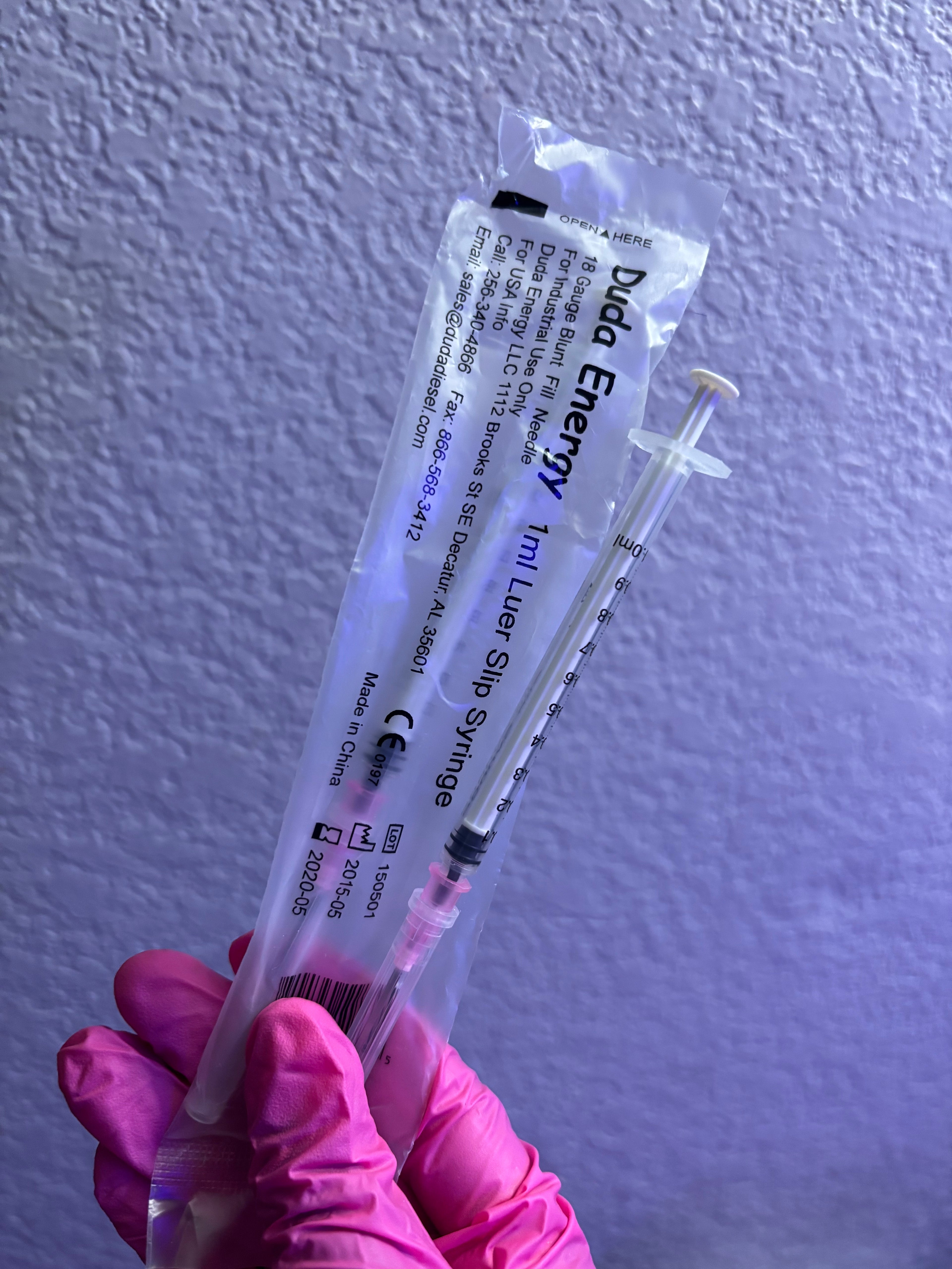 Nail Glue Precision Syringe